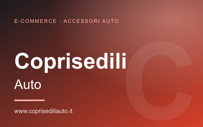 Coprisedili Auto — E-commerce accessori auto