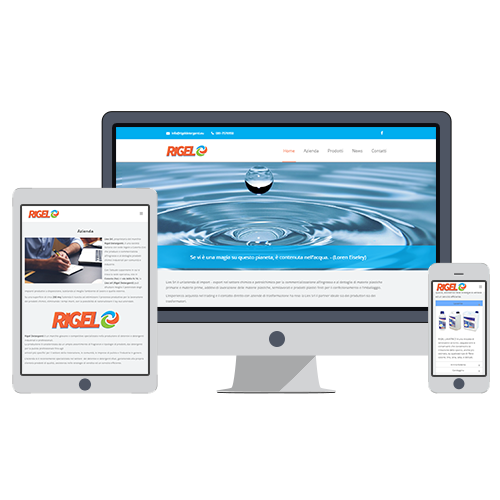 Realizzazione sito web Rigel